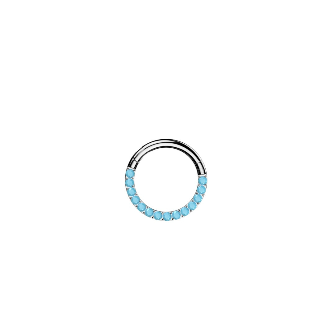TITANIUM BLUE CZ CLICKER