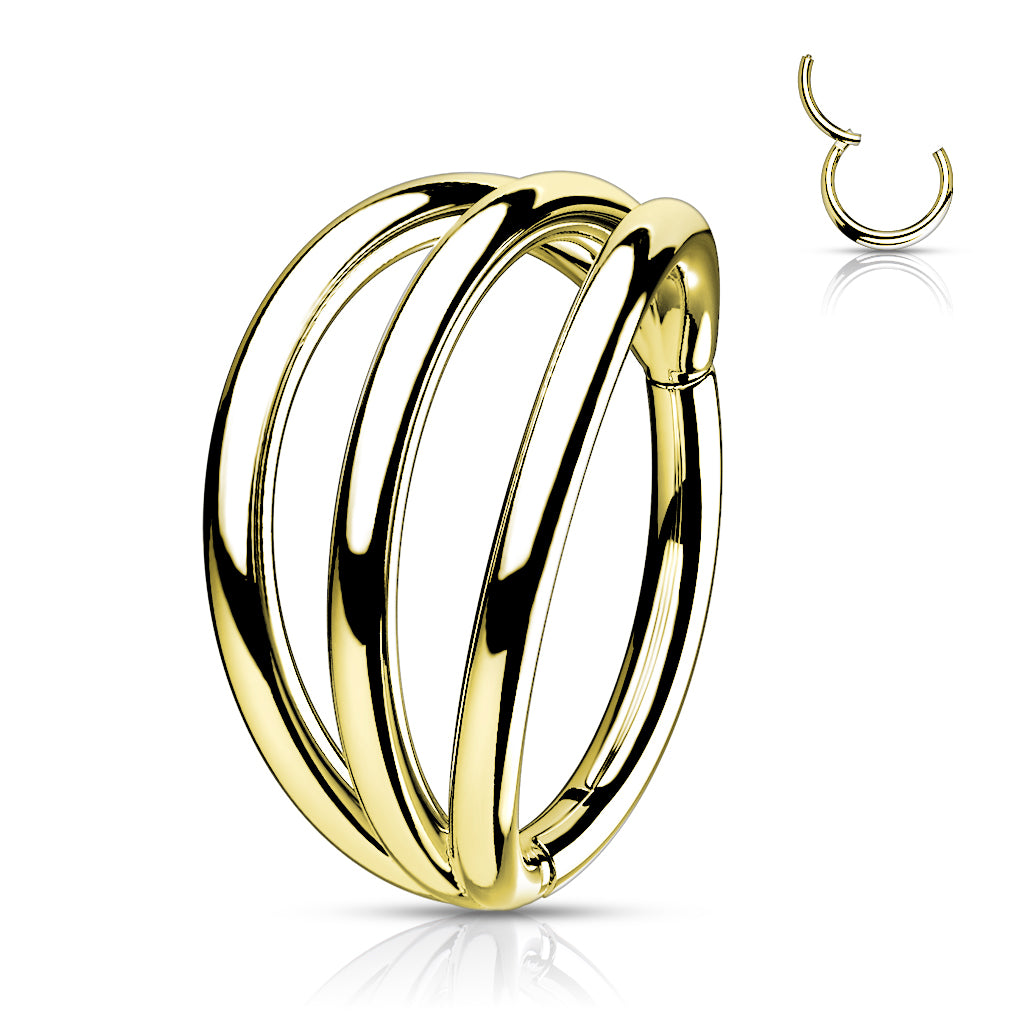 3 LINE CLICKER TITANIUM