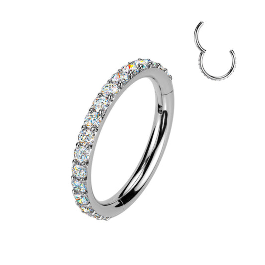 ANILLO BISEL NARIZ TITANIO