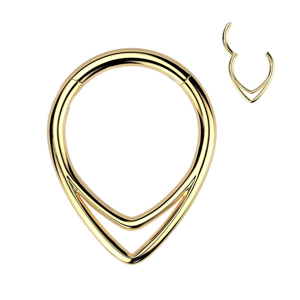 TITANIUM DOUBLE V CLICKER