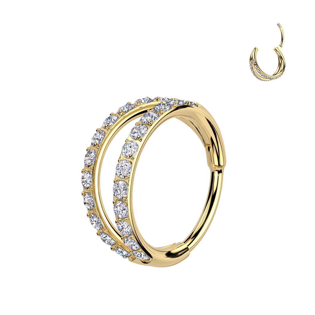 TITANIUM DOBLE HOOP