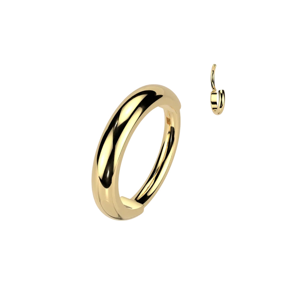 SIMPLE LOBE RING