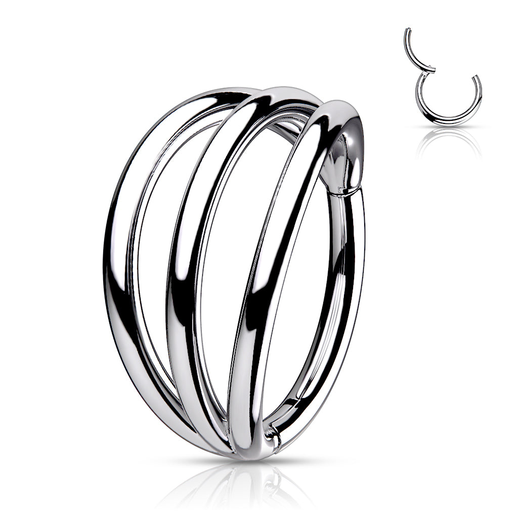 3 LINE CLICKER TITANIUM