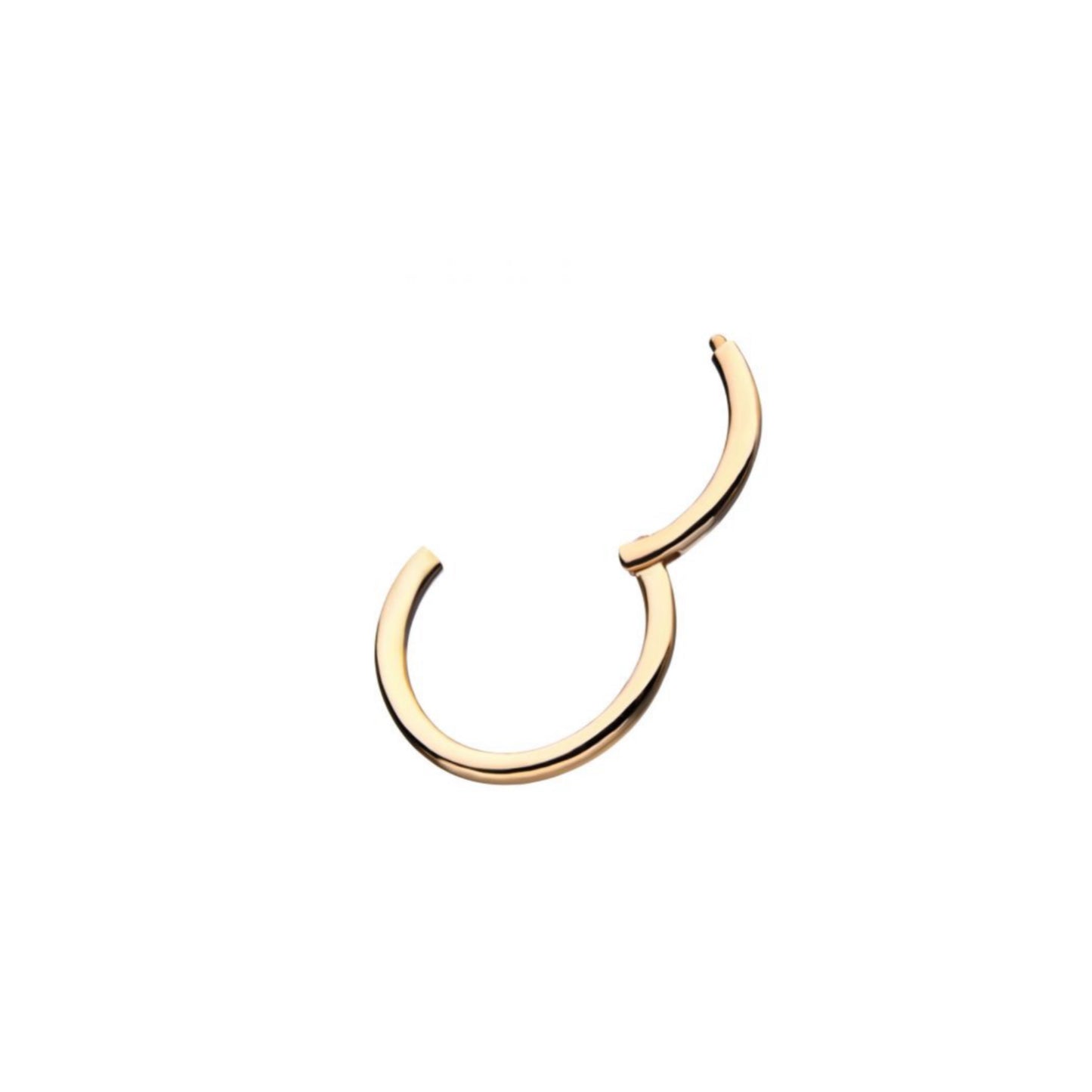 14KT HINGE SEGMENT CLICKER